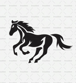 Galoppierendes Pferd